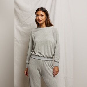 PerfectWhiteTee | Saylor Reverse Loop Terry Sweatshirt Medium